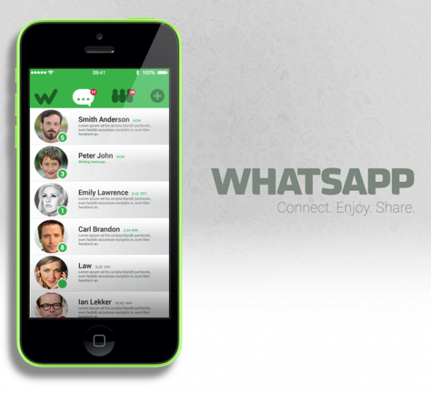 WhatsApp: αναβάθμιση της εφαρμογής για το iOS 7