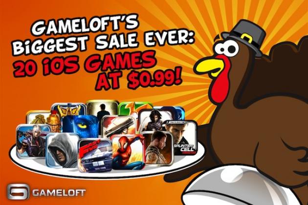 Παιχνίδια από τη Gameloft σε προσφορά