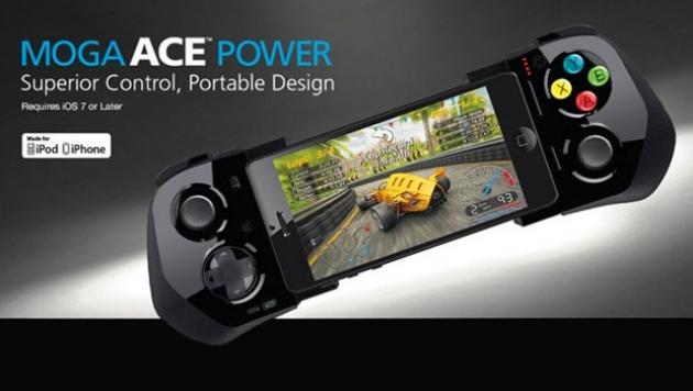 MOGA Ace Power: ο πρώτος Game Controller για iOS 7 και iPhone 5, iPhone 5c, iPhone 5s, iPod touch 5ης γενιάς 