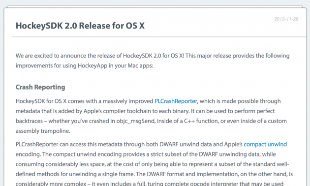 HockeyApp 2.0: ένα SDK update για Mac προγραμματιστές 