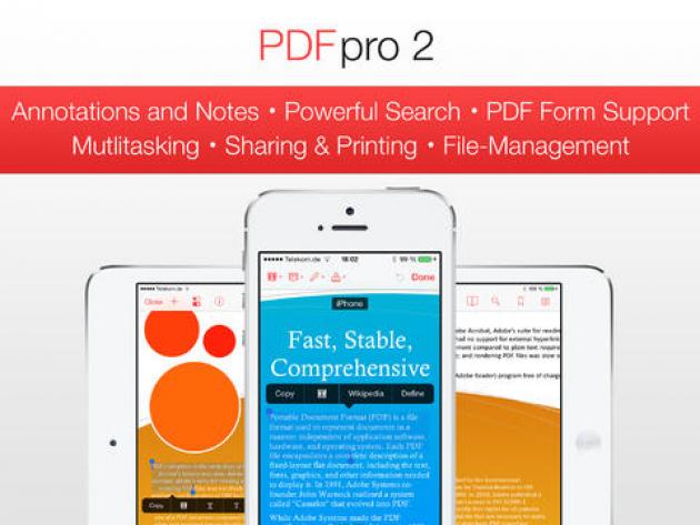 PDF Pro 2: νέα βελτιωμένη εφαρμογή για PDF αρχεία