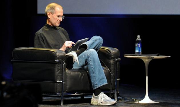 Ο Steve Jobs κατά τη διάρκεια brainstorming με συνεργάτες του στη NeXT