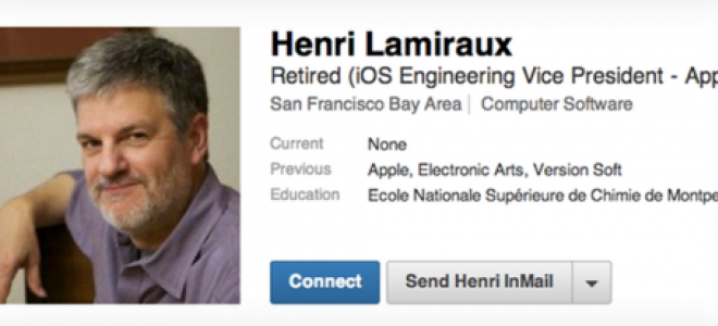 Αποχώρησε από την Apple ο Henri Lamiraux μετά από 23 χρόνια